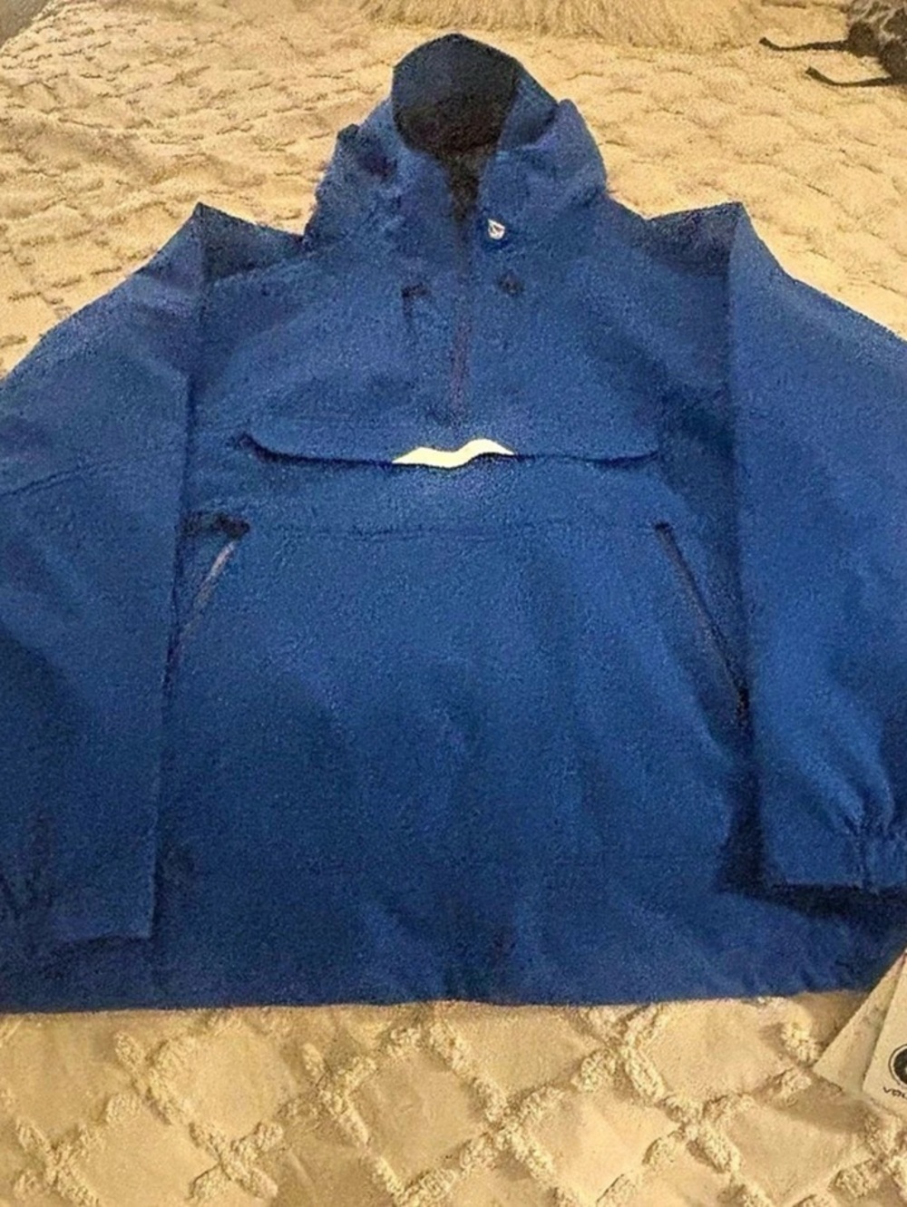 Volcom Brighton Pullover Men's Blue & Black Ski Jacket